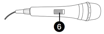 Singing Machine ISM1080XX WiFi Enabled Pedestal System - microphone 2