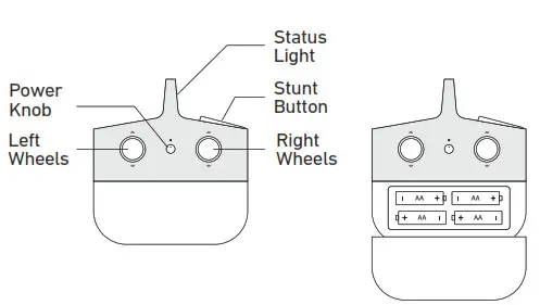 SHARPER IMAGE 1014148-1 Toy RC Orbit Tumbler Glow- 3