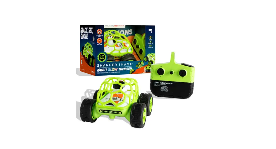 Sharper Image 1014148-1 Toy Rc Orbit Tumbler Glow In The Dark Instruction Manual