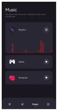 tuya LM053 Bluetooth Mesh 5 in 1 LED Controller - control page