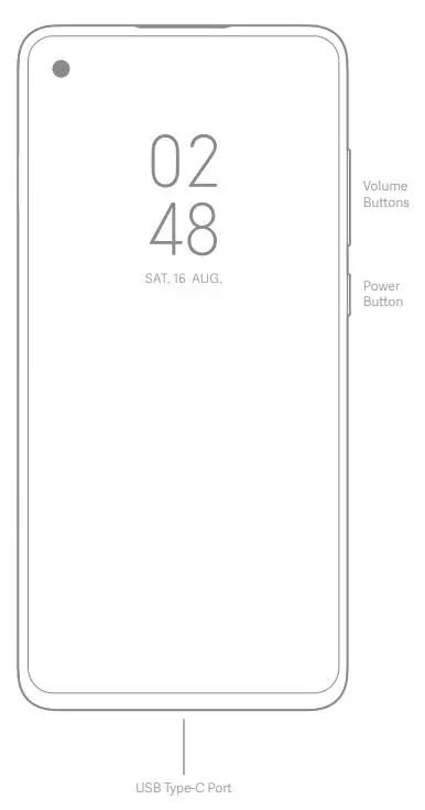redmi note 9 - Phone icon
