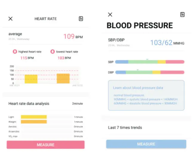 Srichpk P36D HERO BAND III Color Screen Fitness Tracker- Click the exercise