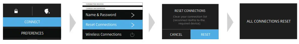 INKEE Falcon Handheld Action Camera Gimbal Stablizer- Connect to device 2