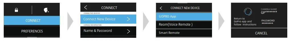 INKEE Falcon Handheld Action Camera Gimbal Stablizer- Connect to device