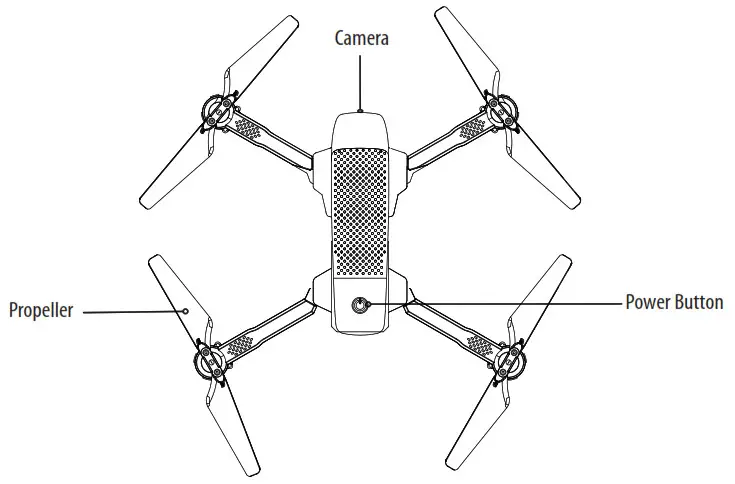 AMAX ASC 2500 Premium HD Video Drone - 2500 DIAGRAM