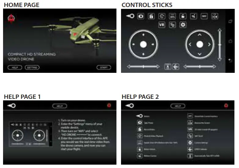 AMAX ASC 2500 Premium HD Video Drone - DETAILED APP OVERVIEW