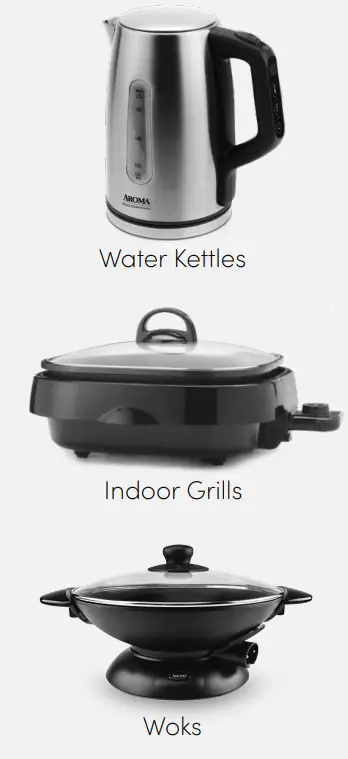 AROMA AWK 170D Digital Glass Water Kettle - products 1