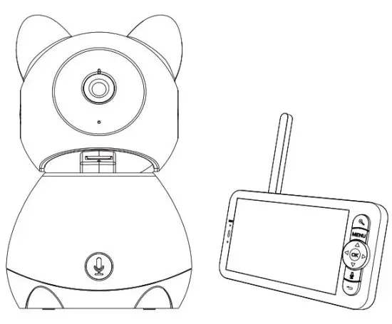 Hangzhou Meari Technology Baby 1M Baby Monitor