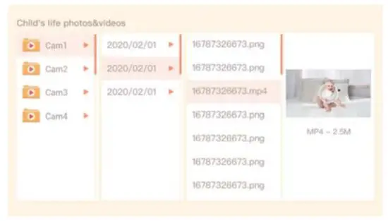 Hangzhou Meari Technology Baby 1M Baby Monitor - camera 1