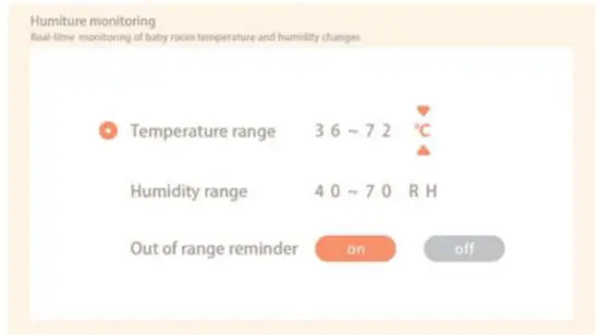 Hangzhou Meari Technology Baby 1M Baby Monitor - detection