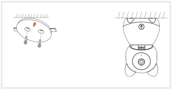 Hangzhou Meari Technology Baby 1M Baby Monitor - installation