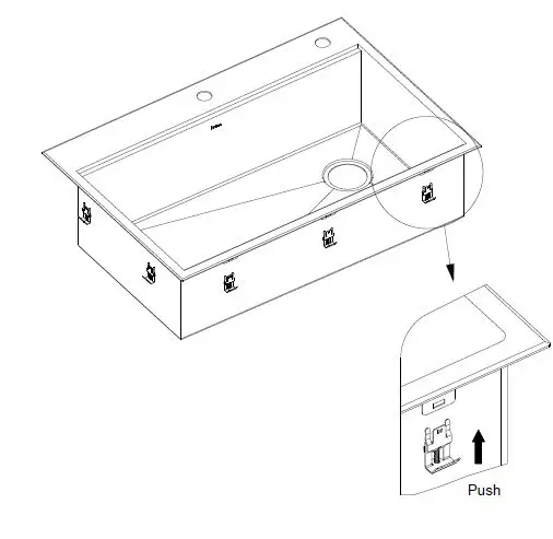 Kraus KWT311-15-316 M Workstation Stainless Steel Top Mount Outdoor Rated Kitchen Sink 6