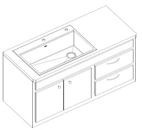 Kraus KWT311-15-316 M Workstation Stainless Steel Top Mount Outdoor Rated Kitchen Sink 9
