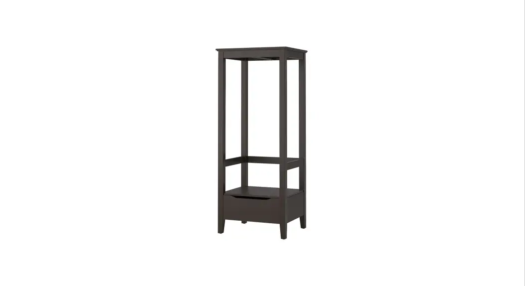 Ikea Idanas Open Wardrobe Dark Brown Stained 59x211cm Instruction Manual Ikea Idanas Open Wardrobe Dark Brown Stained 59x211cm Instruction Manual