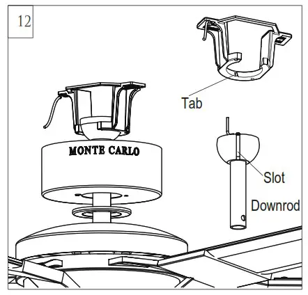 MONTE CARLO 6LFR62 32 Inch 6 Blade Ceiling Fan with Light Kit - Product Overview 12