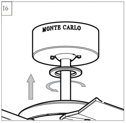 MONTE CARLO 6LFR62 32 Inch 6 Blade Ceiling Fan with Light Kit - Product Overview 16