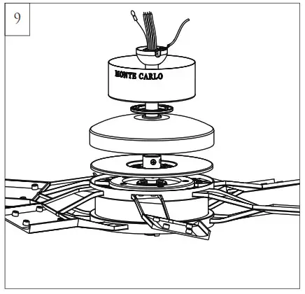 MONTE CARLO 6LFR62 32 Inch 6 Blade Ceiling Fan with Light Kit - Product Overview 9