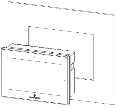 EMERSON GFK 3071C RXI Industrial Monitor - Installation Steps