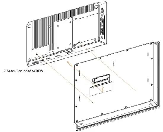 EMERSON GFK 3071C RXI Industrial Monitor - Modular Display