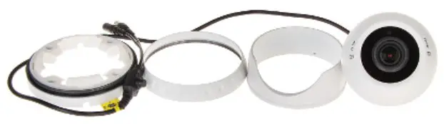 DELTA APTI H52V3 2812W AHDHD CVIHD TVIPAL Vandalproof Camera - Camera is out from clamping ring