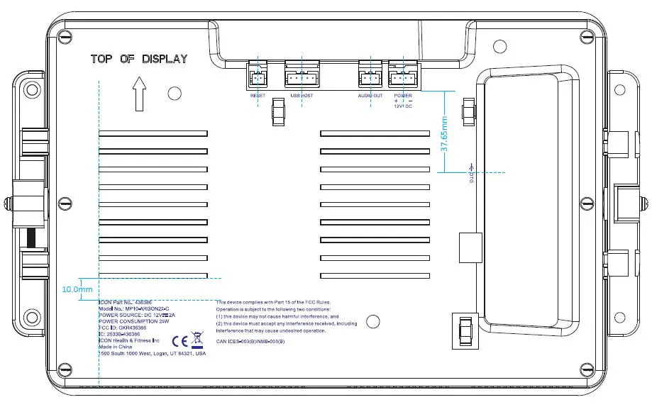 Compal Electronics MP10-ARGON2X-C Icon Tablet Fig1
