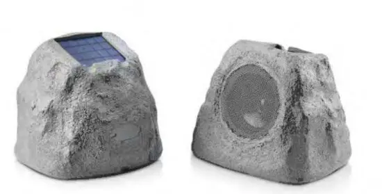 iHome IHRK-500LTMS Waterproof Outdoor Bluetooth LED Multi Rock Speakers 1