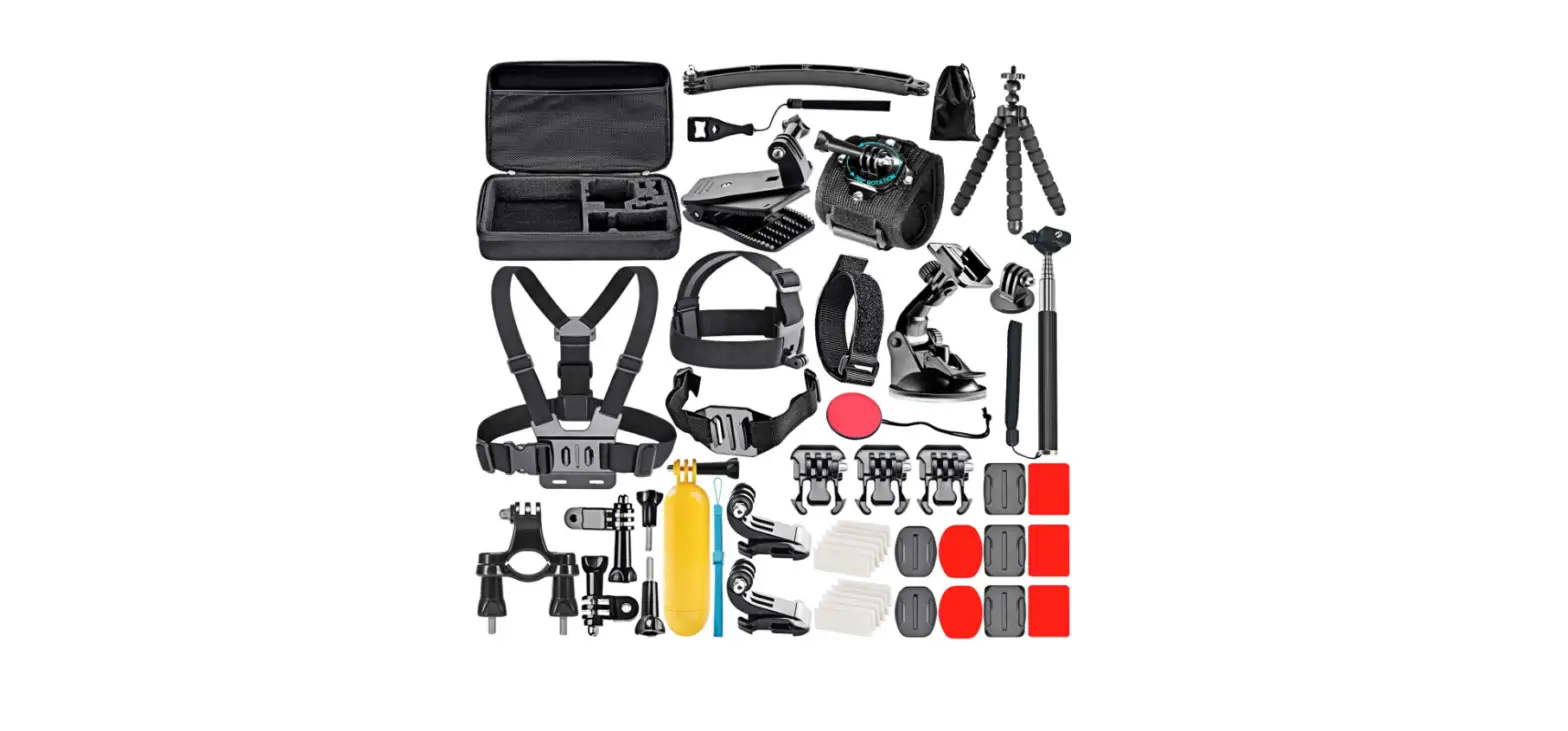 Neewer 50 In 1 Action Camera Accessory Kit Compatible With Gopro-complete Features/owner,s Guide