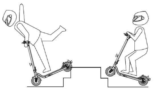 HIBOY Nex3 Electric Scooter 8 5 Inch Solid Tires - Dangerous Actions 8