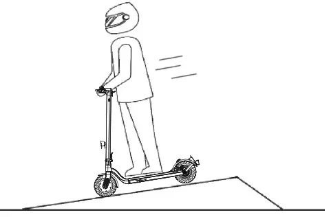 HIBOY Nex3 Electric Scooter 8 5 Inch Solid Tires - Riding Notice 4