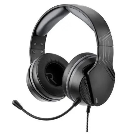 NiTHO SND-JANU-K Janus Gaming Headset With Foldable Microphone