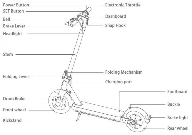 Blutron-Power-Blurton-One-Series-S40-Electric-Scooter-fig-2