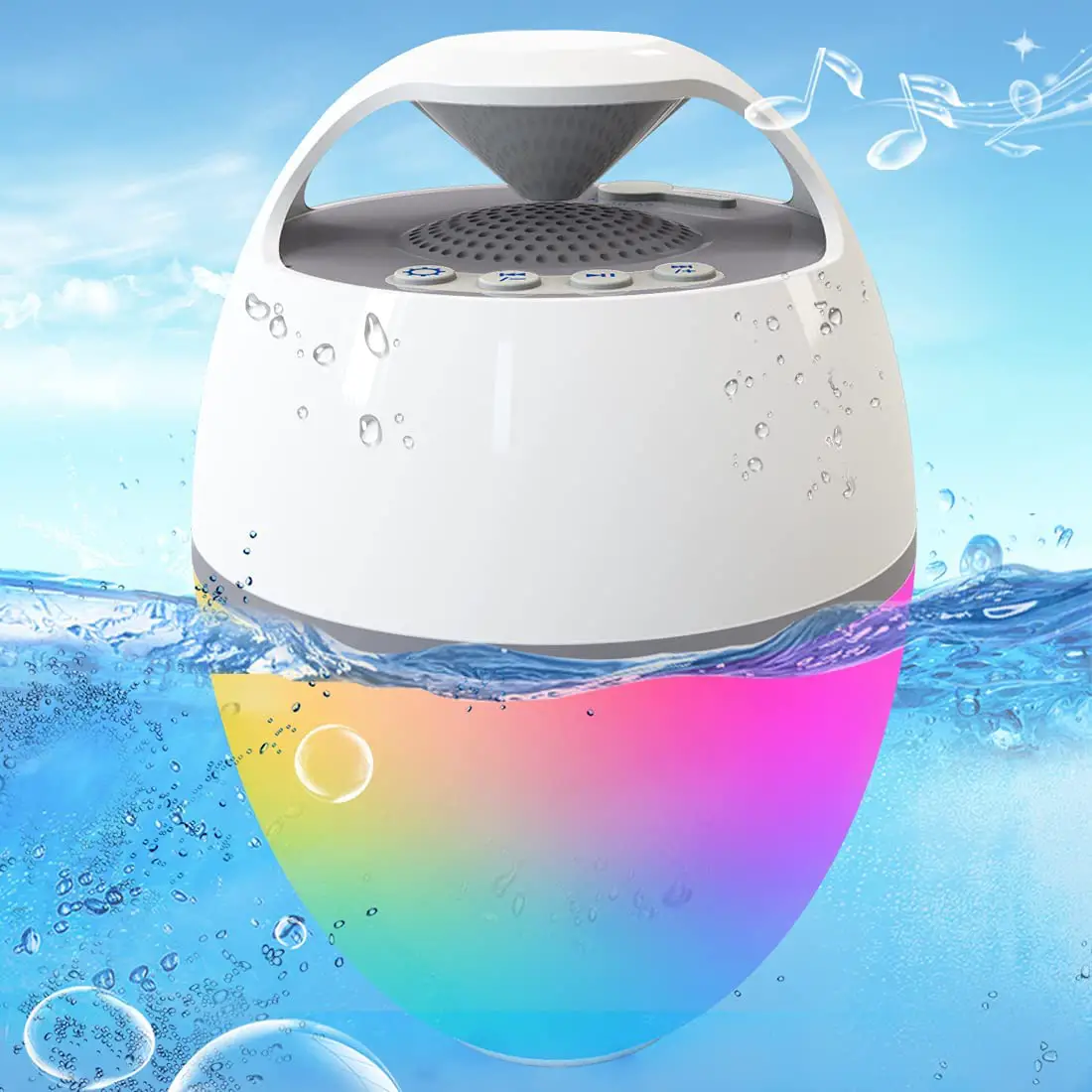 Blufree-Pool-Speaker-with-Lights-bluetooth-portable-speaker