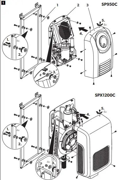 DOMETIC-SP950C-Truck-Parking-Cooler-Split-System-FIG1