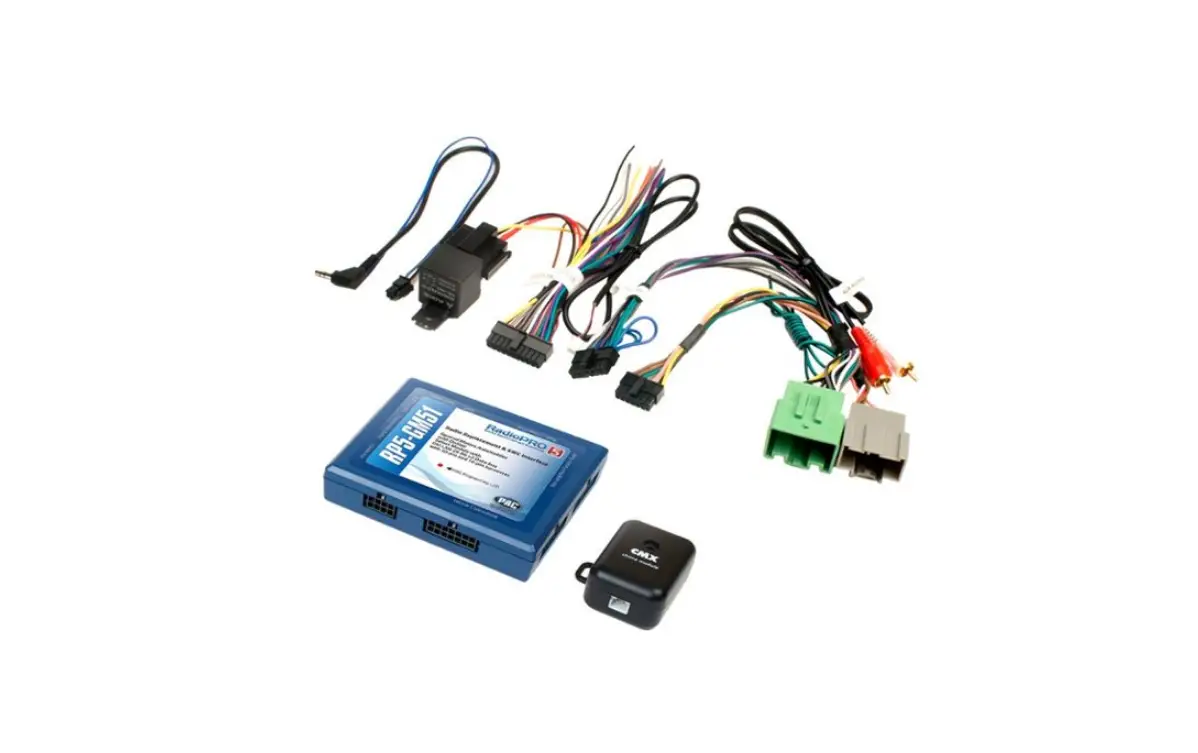 Pac Rp5-gm51 Radio Replacement And Steering Wheel Control Interface Instruction Manual