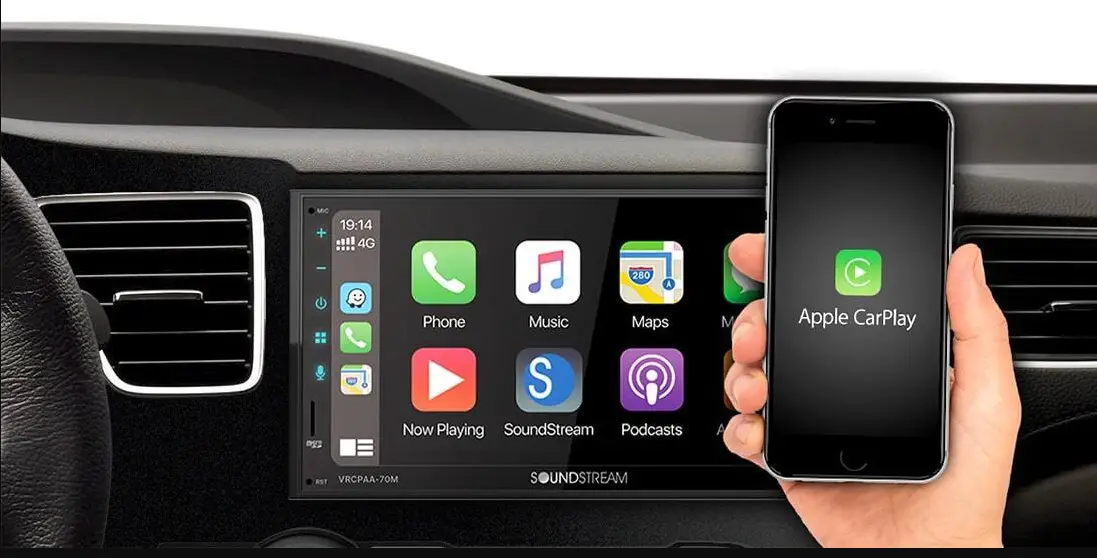 Soundstream Vrcpaa-70m 2 Din 7 Inch Monitor Touch Screen Head Unit Owner's Manual