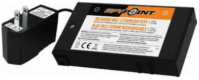 SPYPOINT Solar Trail Camera lithium battery pack