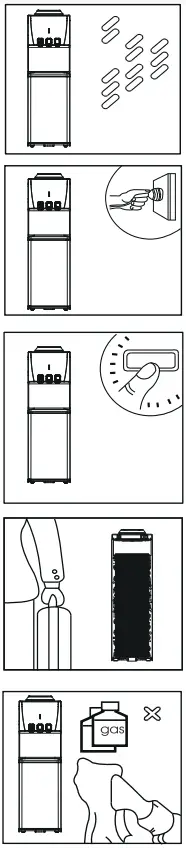 Midea-YL1740S-W-WATER-DISPENSER-fig-3