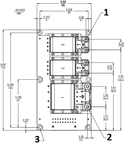 VICOR 69630-1 - Configuration B - 1b