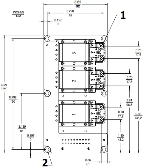 VICOR 69630-1 - Configuration C - 1b