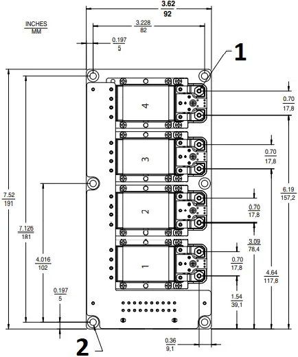 VICOR 69630-1 - Configuration F - 1b