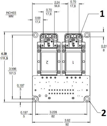 VICOR 69630-1 - Configuration H - 1b