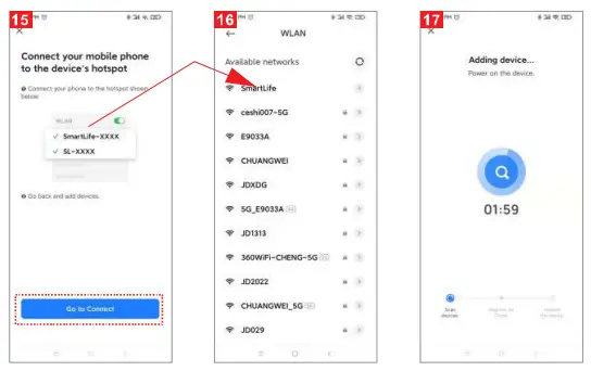 Shenzhen Golden Vision Technology Development G4 Solar Camera - app 1