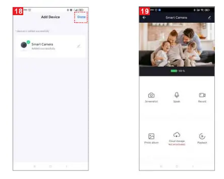 Shenzhen Golden Vision Technology Development G4 Solar Camera - app 2