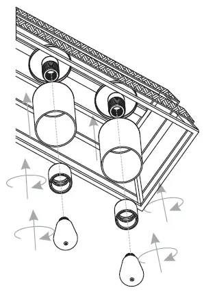 QUOIZEL-QLC5585EK-Lowenthal-4-Light-Earth-Black-Linear-Chandelier-with-Rattan-fig-11
