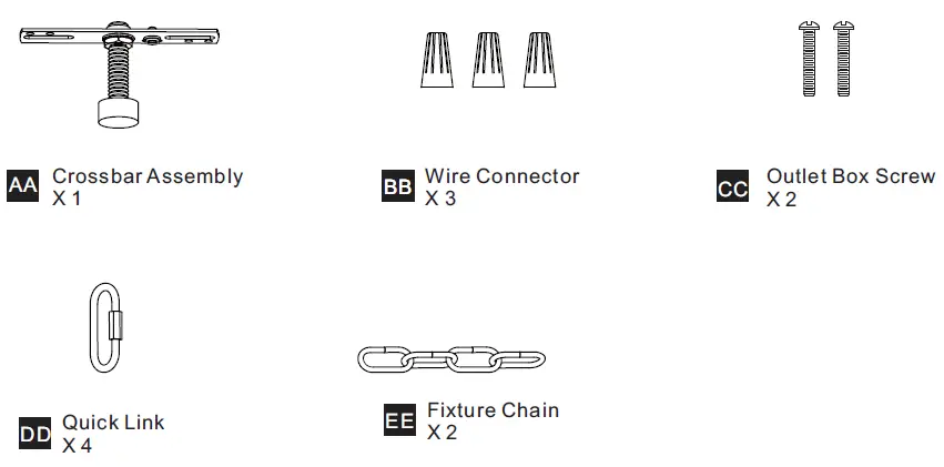 QUOIZEL-QLC5585EK-Lowenthal-4-Light-Earth-Black-Linear-Chandelier-with-Rattan-fig-3