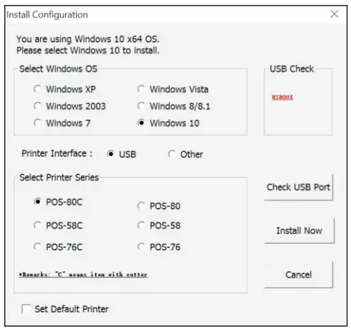 ZYWELL ZY308 Mini Receipt Printer - 17
