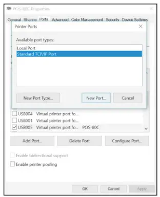 ZYWELL ZY308 Mini Receipt Printer - 9
