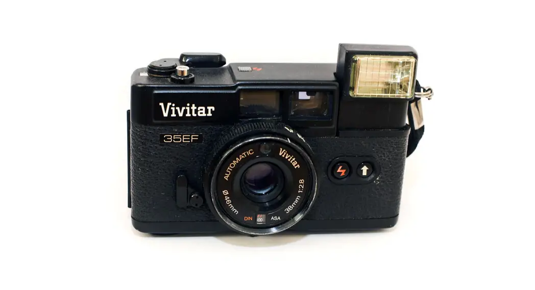 Vivitar 35ef Range Finder 35mm Film Camera Instruction Manual