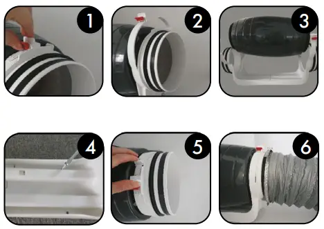 HAVACO ICMsilent-100-125-290M Diagonal in Line Duct Fans-fig2