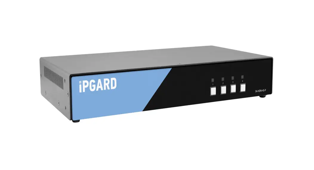 Ipgard Sa-hdn-4s-p 4-port Dp Hdmi To Dp Hdmi Secure Kvm Switch User Guide